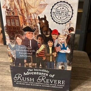 Rush Limbaugh The Incredible Adventures of Rush Revere 5 book collection